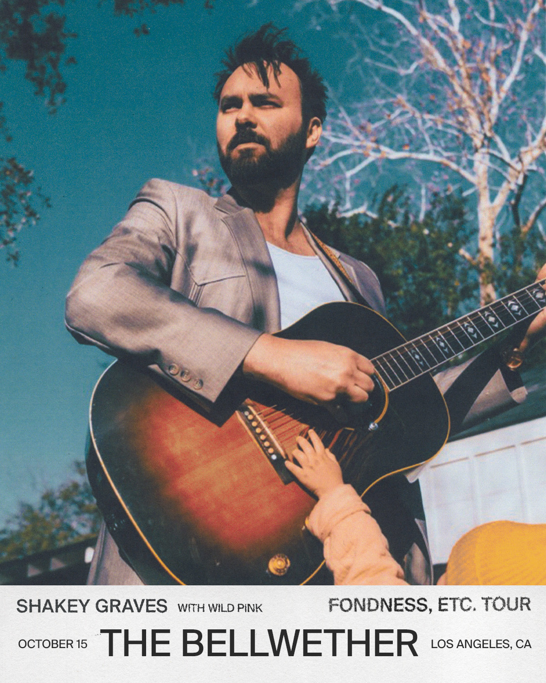 MEMBERS ONLY: Shakey Graves' The Fondness, etc. Tour at The Bellwether on October 15th.